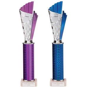 Flash Column Trophy Purple or Blue - TR23561/ TR23562