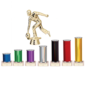Ten Pin Bowling Figure Top Trophy - FB22G