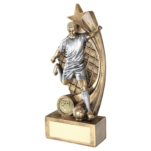Star Net Male Football Trophy - RF161
