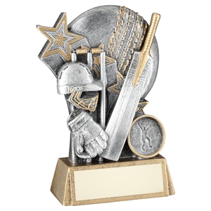 Tri-Star Silver Cricket Award - RF566