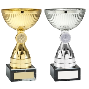 Mini Diamond Cup Gold or Silver  - AT48/ AT49