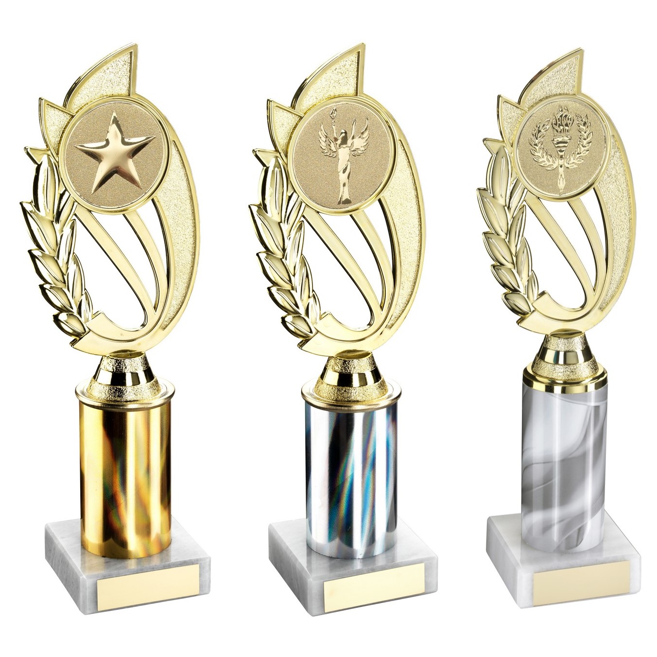 Halcyon Trophy Gold, Silver or Marble - Bev - JR34-TY160/ JR34-TY161/ JR34-TY173