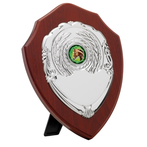 Acumen Mahogany Finish Shield - D725