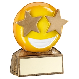 Emoji Yellow Wow Star Eyes Award - RF954