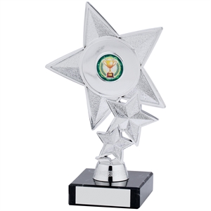Triple Star Achievement Trophy Silver - A0920