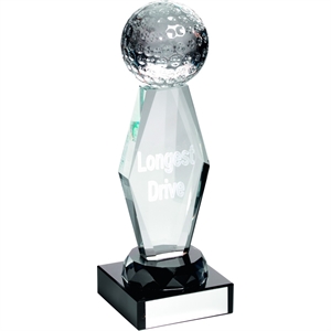 Lustro Glass Longest Drive Golf Award - TD722LD