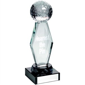 Lustro Glass Nearest The Pin Golf Award - TD722NTP