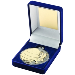 Bergin Netball 50mm Gold Medal & Blue Box - JR16-TY114A