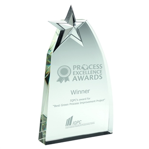 Irvine Glass Star Award - JB1500