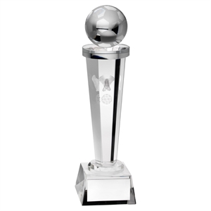 Validus Glass Column Football Award - TD301