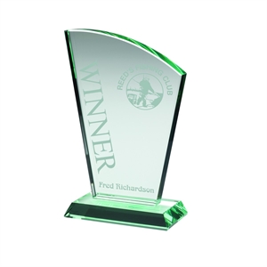 Riverton Jade Glass Award - JBG1050