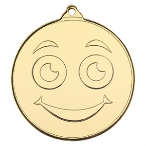 Smiley Face Medal (size: 50mm) - M99G