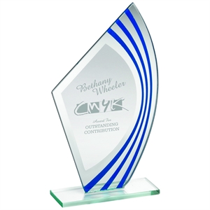Sagara Lux Jade Glass Award - BG2