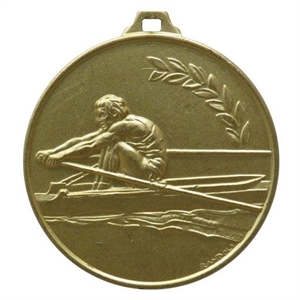 Gold Plano Economy Rowing Medal (size: 52mm) - 184E