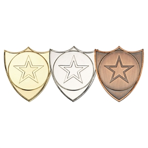 Shield Logo Insert Badge - BDG4