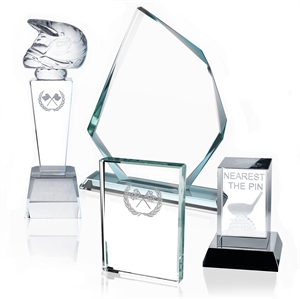 Glass Trophies & Awards