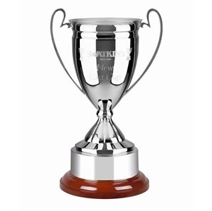 Endurance WC14 Nickel Plated Cup on a Rosewood Base - WC14