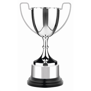Endurance WC5 Nickel Plated Cup on a Black Plinth Base - BWC5