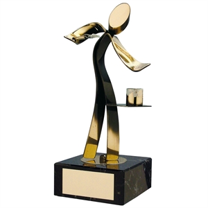 Painter Figure Handmade Metal Trophy - 306 PINTOR