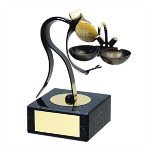 Plumber Figure Handmade Metal Trophy- 306 ESP FNT