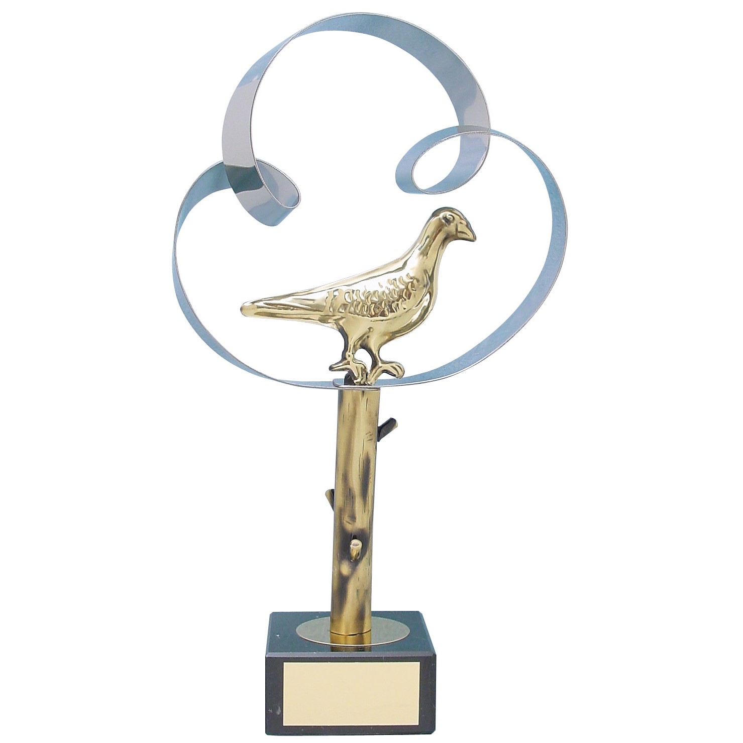 Bird Handmade Metal Trophy - 124