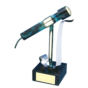 Blue Microphone Handmade Metal Trophy - 194