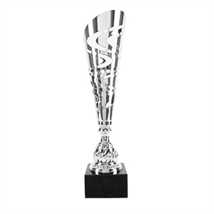 Extra Large Lionheart Laser Cut Cup Silver - AFC003