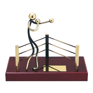 	Boxing Figure Handmade Metal Trophy - 301