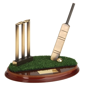 Cricket Handmade Metal Trophy - 393