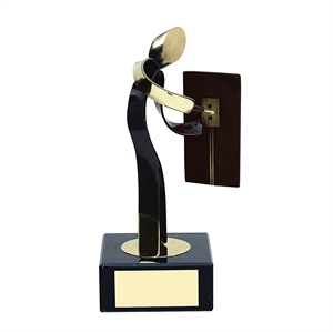 Electrician Figure Handmade Metal Trophy - 306 ELECT