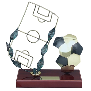 	Football Field Handmade Metal Trophy - 696