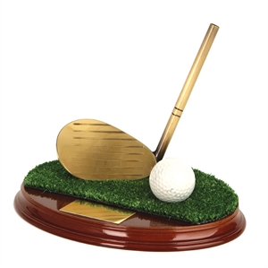 	Golf Driver Handmade Metal Trophy - 879