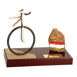 Mountain Bike Handmade Metal Trophy - 810