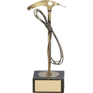 Mountaineering Pickaxe Handmade Metal Trophy - 846