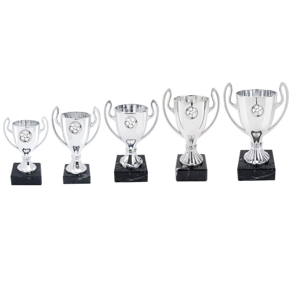 Asher Silver Plastic Cup - AFBP01 in 5 sizes