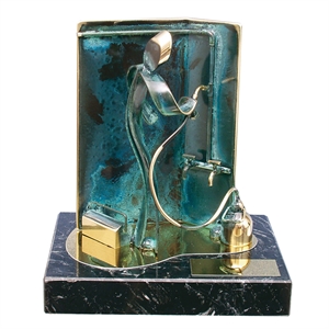 Plumber Handmade Metal Trophy - 779 FONTA