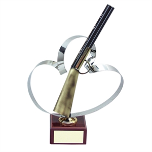 Rifle Handmade Metal Trophy - 513