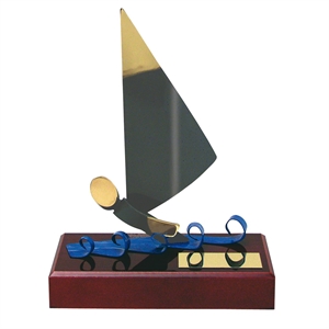 Sailing Handmade Metal Trophy - 300 VE