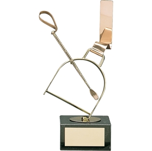 Stirrup Equestrian Handmade Metal Trophy - 570