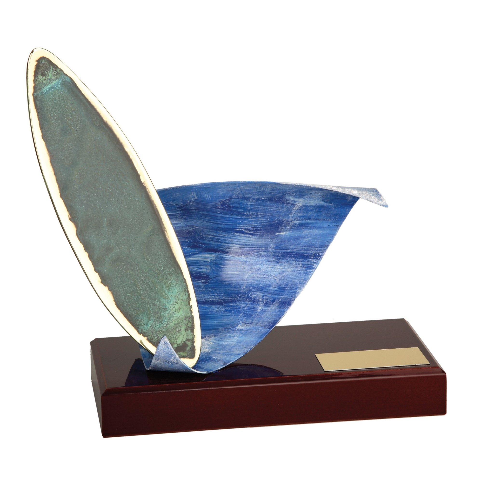 Surfboard Handmade Metal Trophy - 460