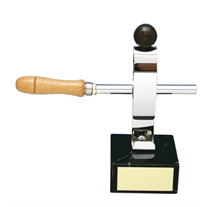 Table Football Silver Rod Handmade Metal Trophy - 196