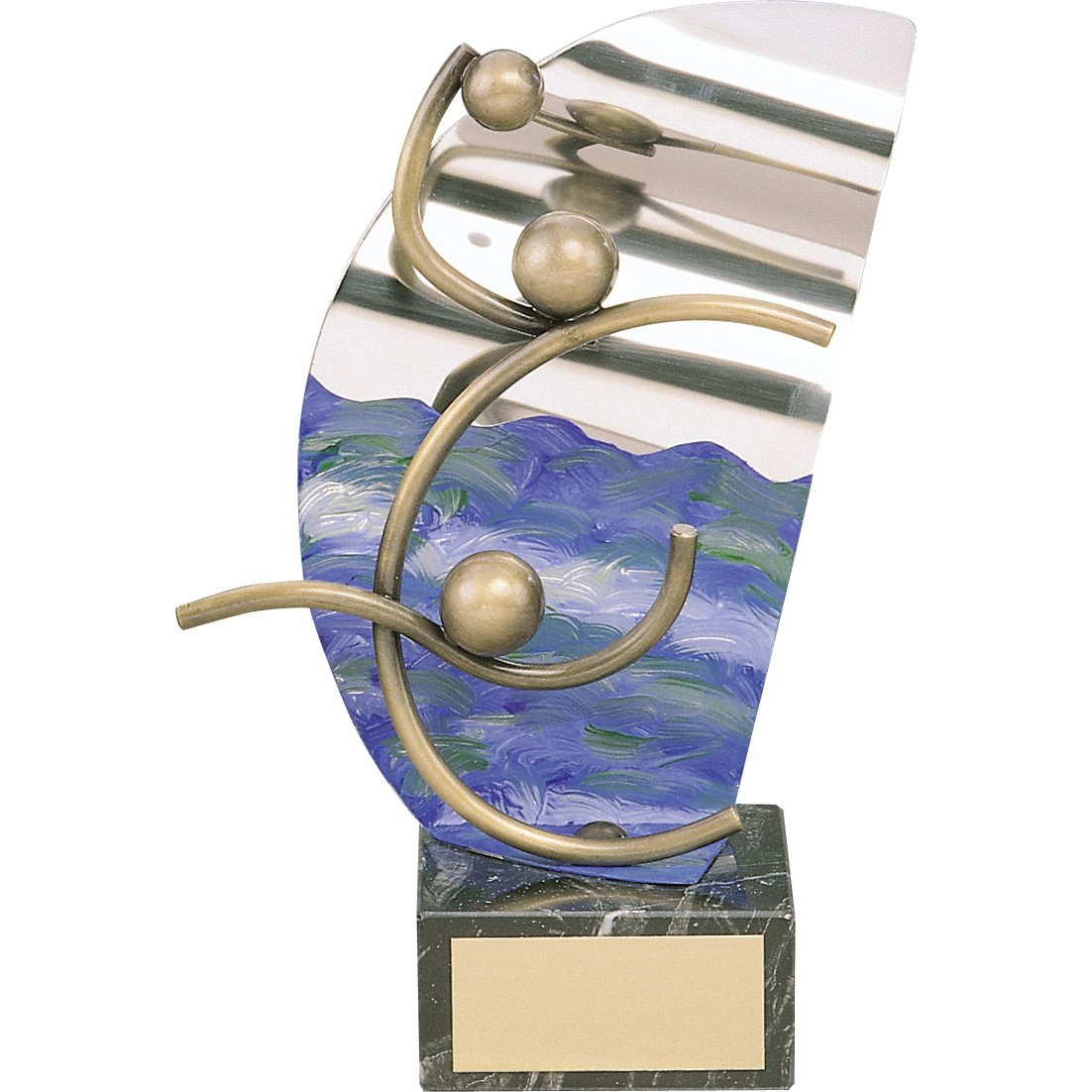 Water Polo Handmade Metal Trophy - 819