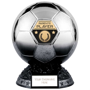 Elite Football Parents Player Award Platinum to Black - PV23116