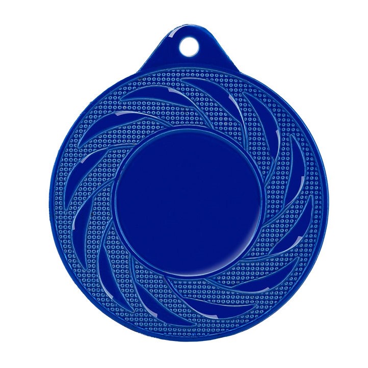 Radial Colour Medal (size: 50mm) - M9312BU Blue