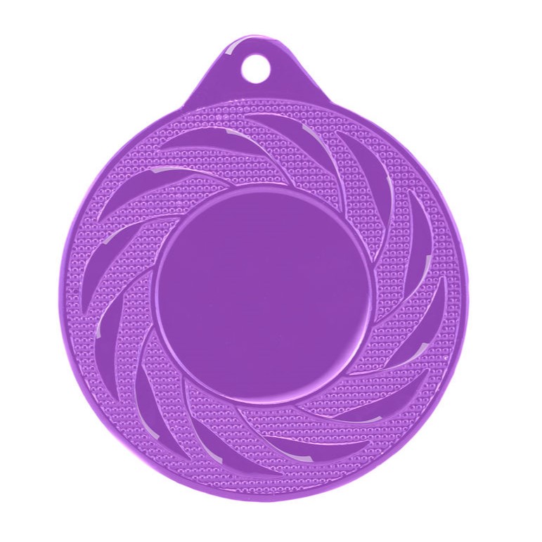 Radial Colour Medal (size: 50mm) - M9312PU Purple