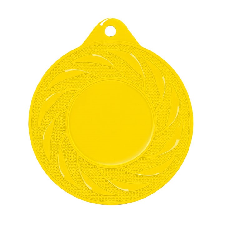 Radial Colour Medal (size: 50mm) - M9312YE Yellow