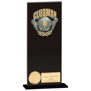 Euphoria Hero Football Clubman Black Glass Award - CR18140