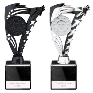 Frenzy Multi-Sport Trophy Black or Black & Silver - TR24512/ TR24615