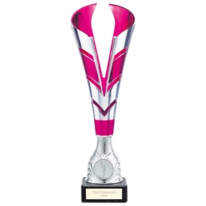 Ranger Premium Plastic Cup Silver and Pink - TR24507