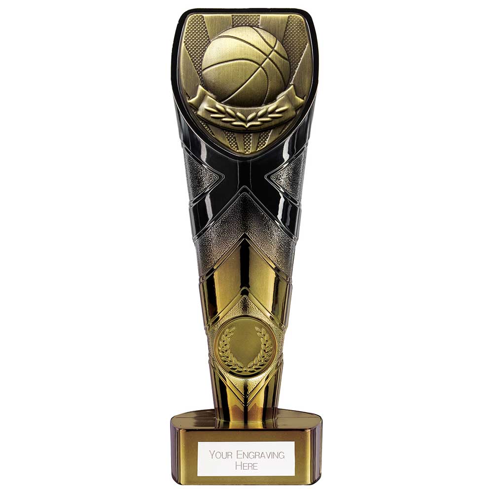 Gun Metal Silver "Cobra" Basketball Award - Challenge Trophies-329526